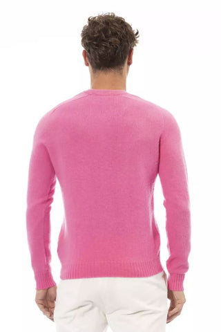 Multicolor Wool Men Sweater