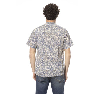 Beige Cotton-linen Summer Shirt