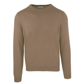 Italian Wool-cashmere Blend Roundneck Sweater