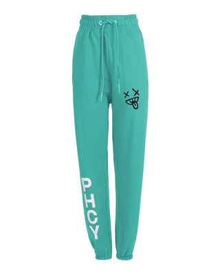 Sporty Chic Cotton Jersey Trousers