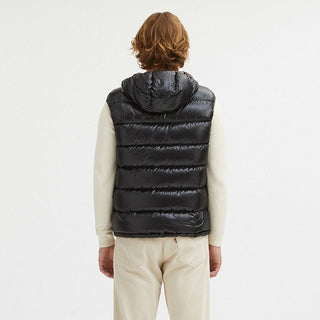 Brown Nylon Men's Reversible Vest