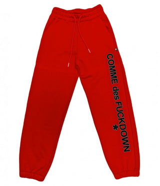 Chic Pink Logo Cotton Sweatpants