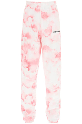 Rotate Earrings mimi printed cotton sweatpants