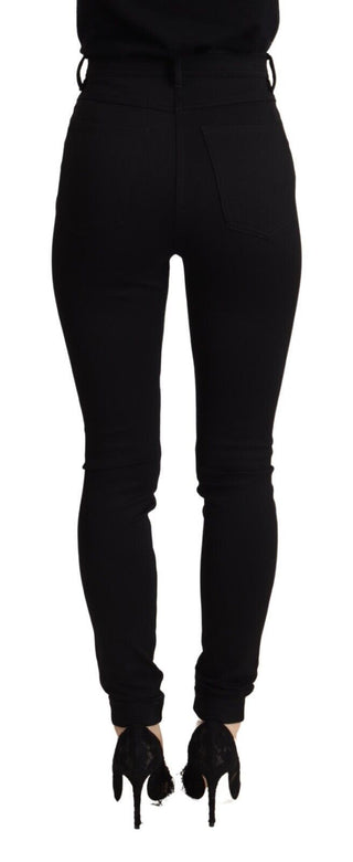 Elegant High-waisted Slim Fit Pants