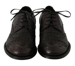 Elegant Wingtip Derby Dress Shoes