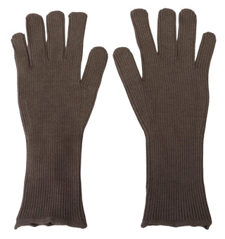 Elegant Cashmere-silk Blend Winter Gloves