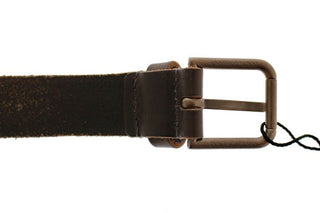 Elegant Leather-cotton Fusion Men's Belt