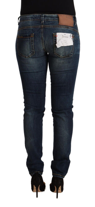 Chic Slim-fit Low Waist Skinny Jeans