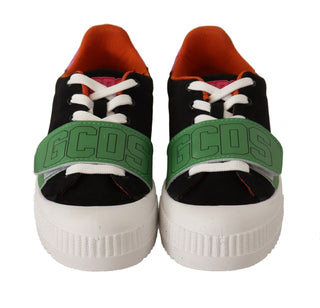 Stylish Multicolor Low Top Lace-up Sneakers