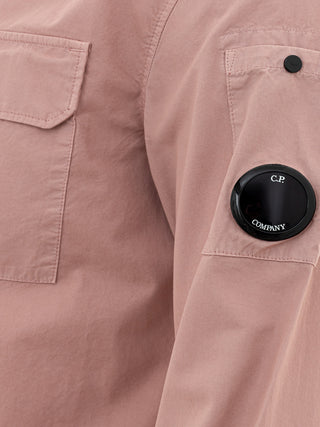 Dusty Pink Zip Overshirt