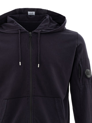 Dark Blue Zip Up Hoodie