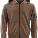 Brown Zip Up Hoodie