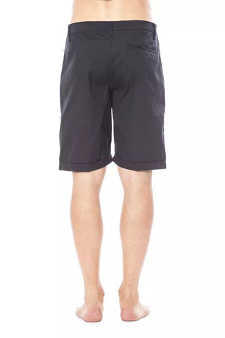 Sleek Black Casual Shorts For Men