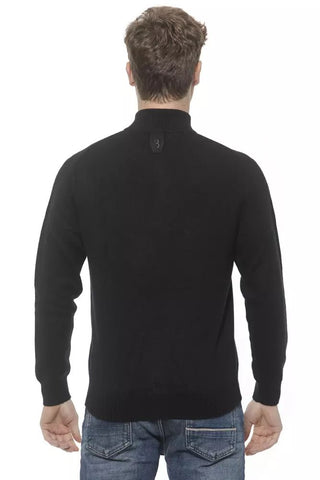 Elegant Men's Cashmere Zip Cardigan