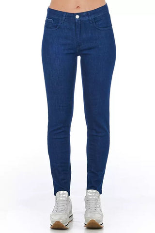 Chic Multi-pocket Skinny Denim