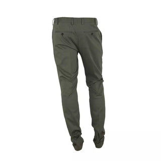 Elegant Green Summer Trousers For Men