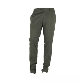 Elegant Green Summer Trousers For Men