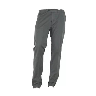 Elegant Summer Italian Cotton Trousers