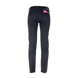 Sleek Black Slim-fit Kimberly Jeans