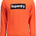 Vibrant Orange Embroidered Sweatshirt