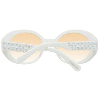 Swarovski Sunglasses White White Women Sunglasses