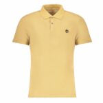 Beige Cotton Polo Shirt