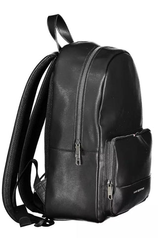 Tommy Hilfiger Bags Black Sleek Urban Backpack with Laptop Compartment