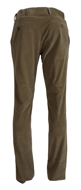 Tommy Hilfiger Clothing Brown / W31 / Material: 97% Cotton 3% Elastane Elegant Brown Casual Pants