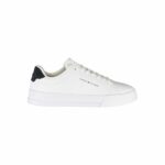 White Polyester Sneaker