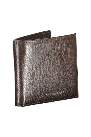 Elegant Brown Leather Bifold Wallet