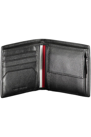Chic Black Bifold Wallet With Coin Purse