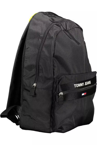 Sleek Urban Backpack With Contrasting Details