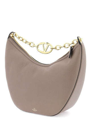 Valentino Garavani Earrings Neutro / os medium vlogo moon hobo bag