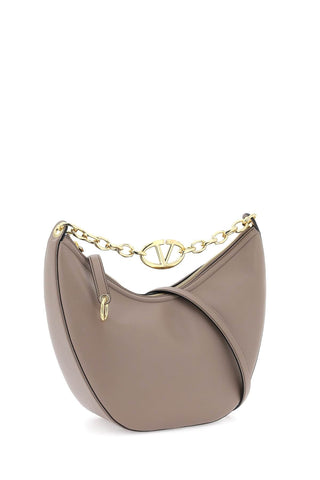 Valentino Garavani Earrings Neutro / os medium vlogo moon hobo bag